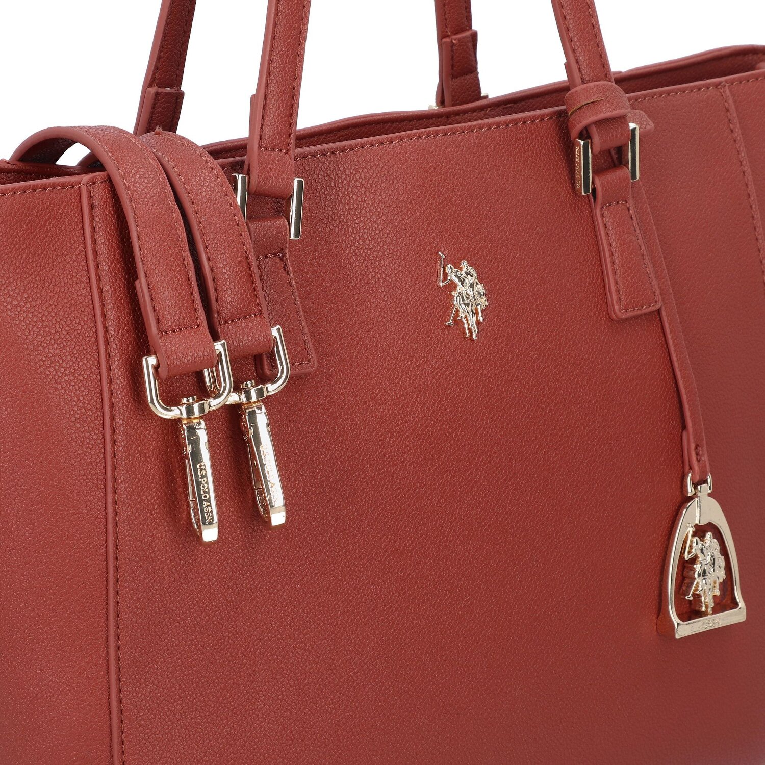 U.S. Polo Assn. Jones Shopper Tasche 28 cm rust Bags.ch
